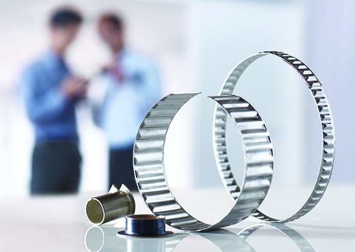 The Bearings group provides composite bearings