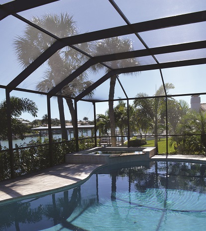 Adfors fiberglass pool and patio screen